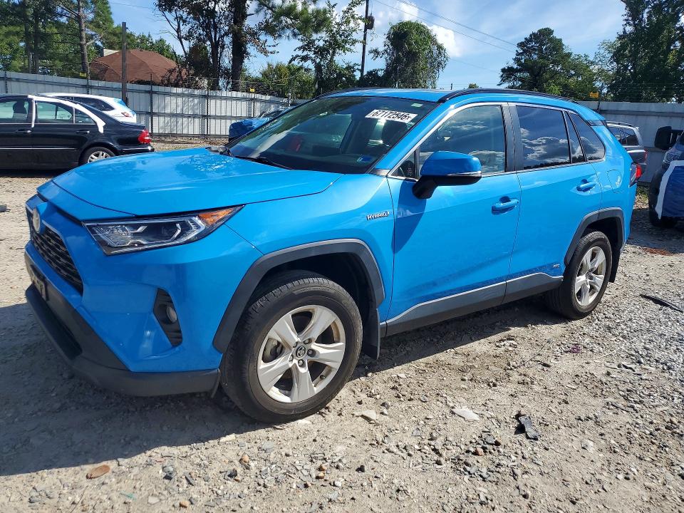 TOYOTA RAV4 2021 with VIN JTMRWRFV6MD125256 - Photo from auction