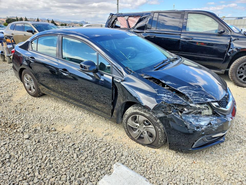 Photo 4 from auction – 2013 HONDA CIVIC with VIN 19XFB2F57DE215228