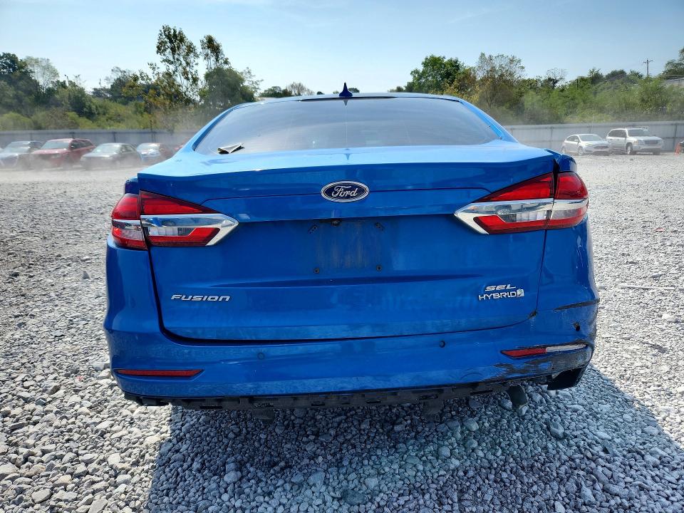Снимка 6 от търг – 2019 FORD FUSION с VIN 3FA6P0MU1KR182853