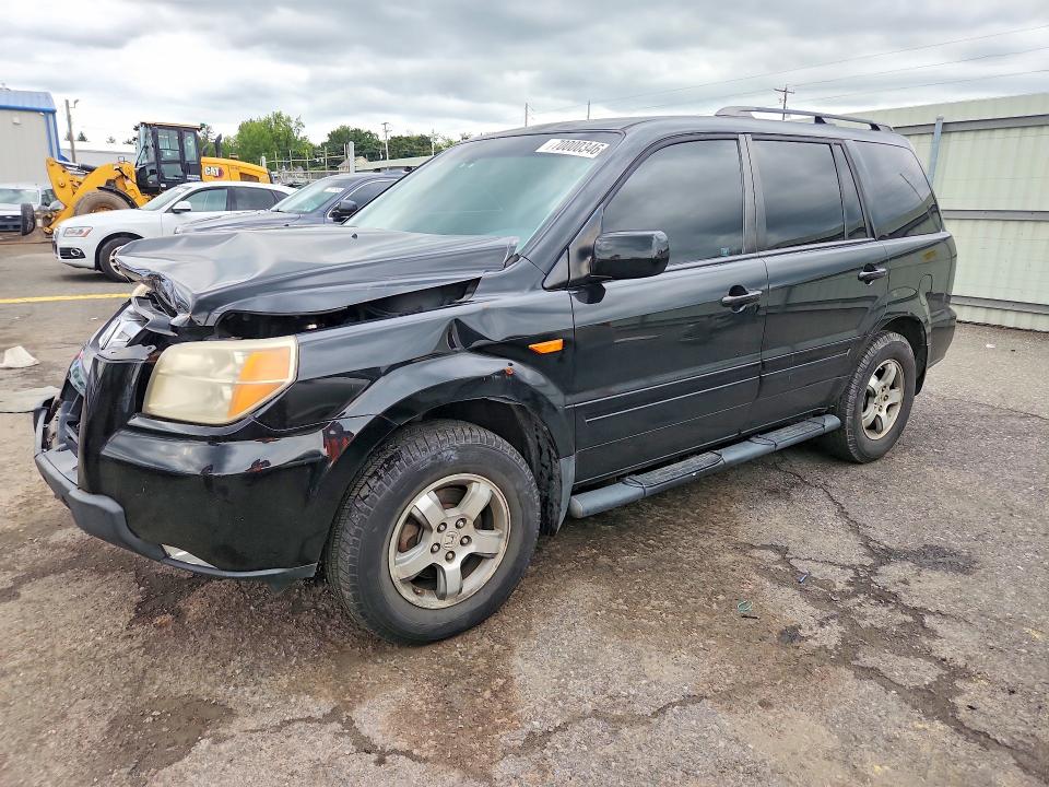 HONDA PILOT 2007 with VIN 2HKYF18537H514011 - Photo from auction