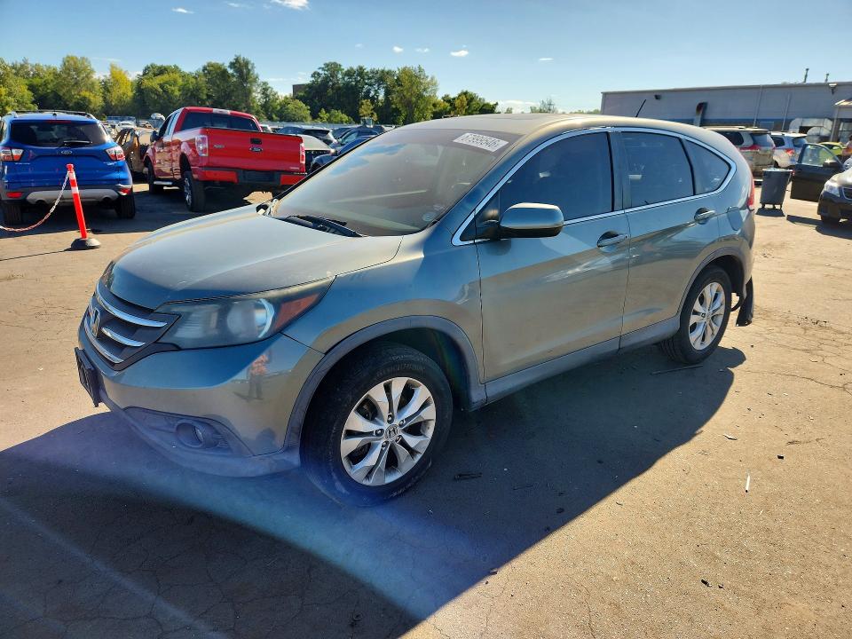 HONDA CR-V 2012 with VIN JHLRM4H57CC025924 - Photo from auction