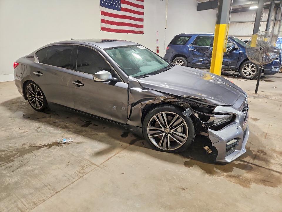 Photo 4 from auction – 2014 INFINITI Q50 with VIN JN1BV7AR8EM706278