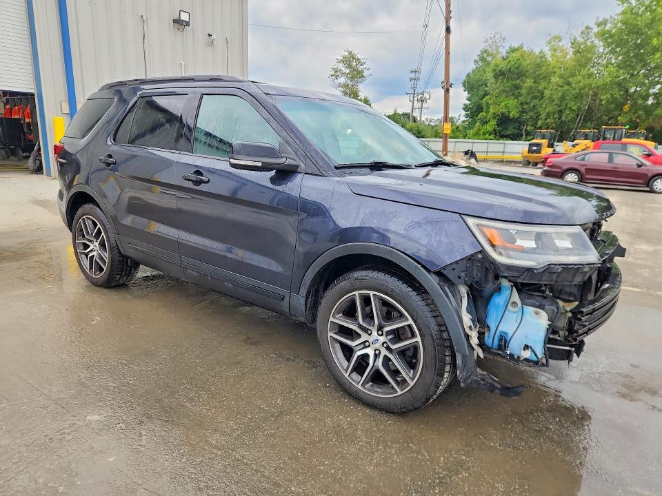 Photo 4 from auction – 2017 FORD EXPLORER with VIN 1FM5K8GT0HGB75250