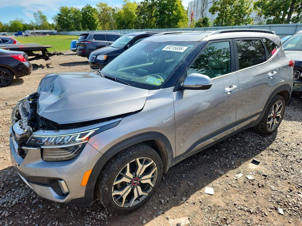 Photo 1 from auction – 2022 KIA SELTOS with VIN KNDETCA25N7277028