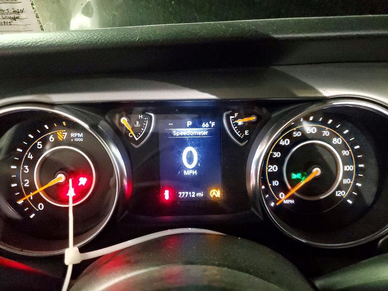 Снимка 9 от търг – 2022 JEEP WRANGLER с VIN 1C4HJXDGXNW241715