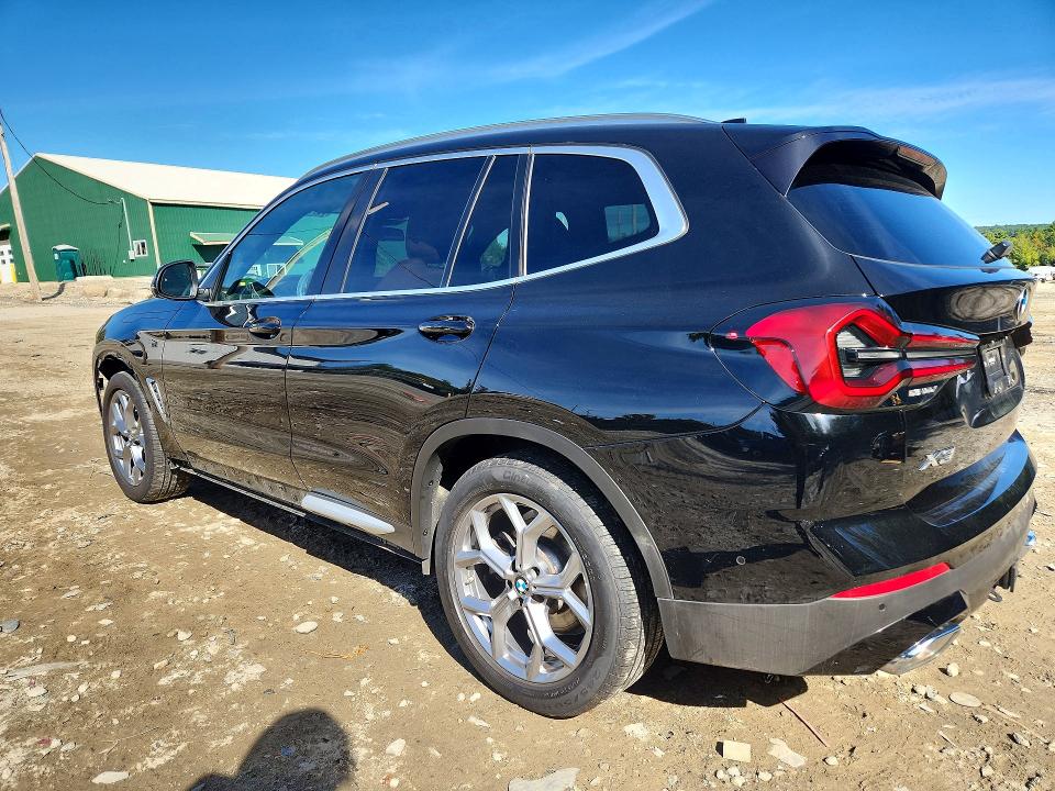 Photo 2 from auction – 2023 BMW X3 with VIN 5UX53DP05P9R90688