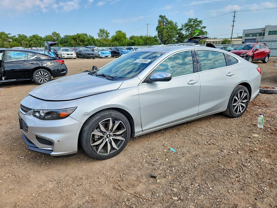 CHEVROLET MALIBU 2018 with VIN 1G1ZD5ST7JF273248 - Photo from auction