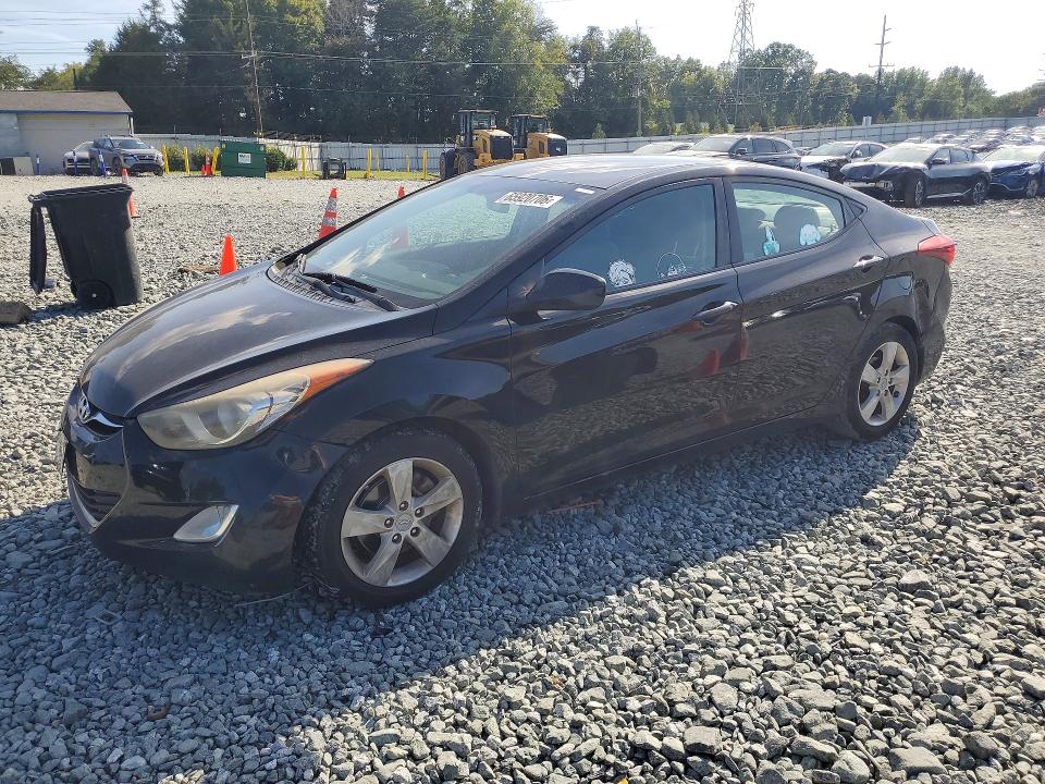 HYUNDAI ELANTRA 2012 with VIN KMHDH4AE3CU206630 - Photo from auction