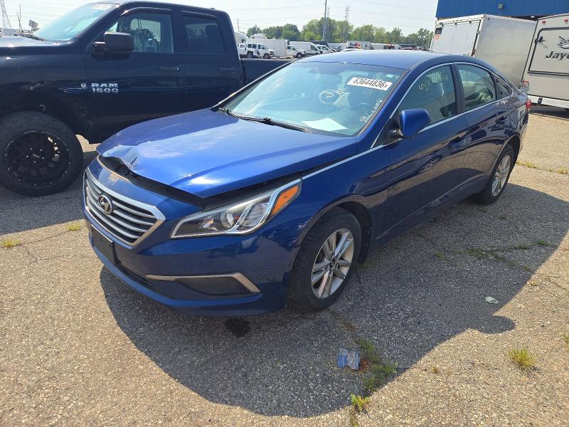 HYUNDAI SONATA 2016 with VIN 5NPE24AF7GH300917 - Photo from auction