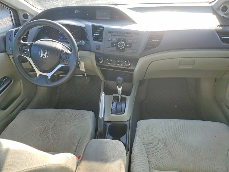 Photo 8 from auction – 2012 HONDA CIVIC with VIN 2HGFB2F83CH547469