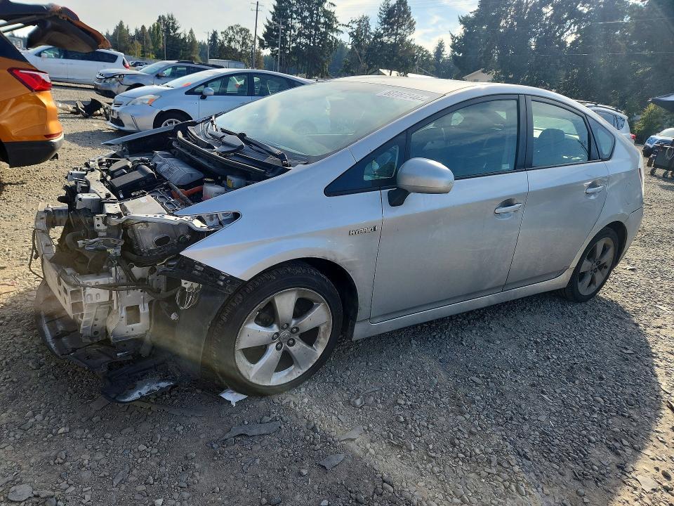TOYOTA PRIUS 2011 with VIN JTDKN3DU8B0303054 - Photo from auction