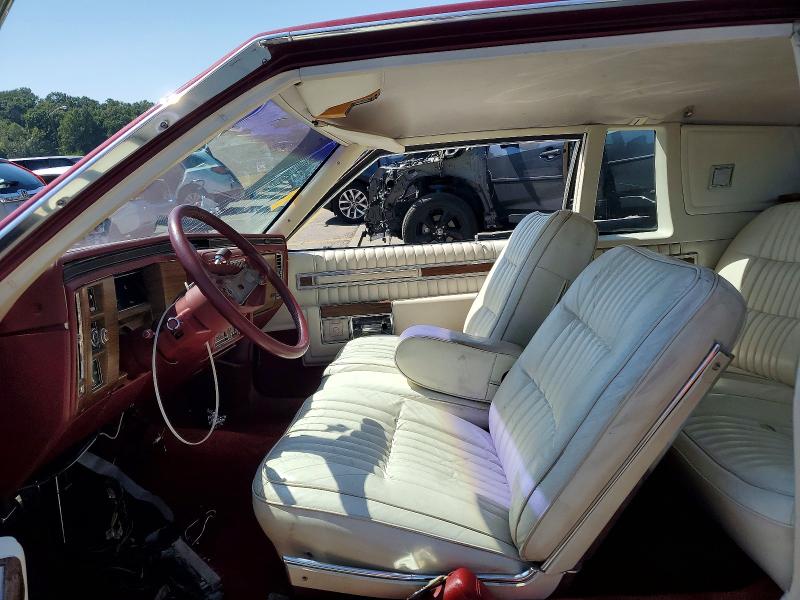 Photo 7 from auction – 1984 CADILLAC DEVILLE with VIN 1G6AM4781E9009193