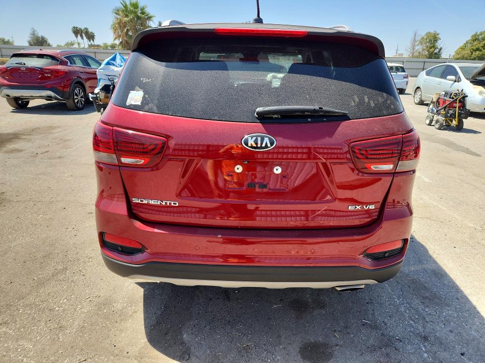 Photo 6 from auction – 2020 KIA SORENTO with VIN 5XYPH4A54LG633558