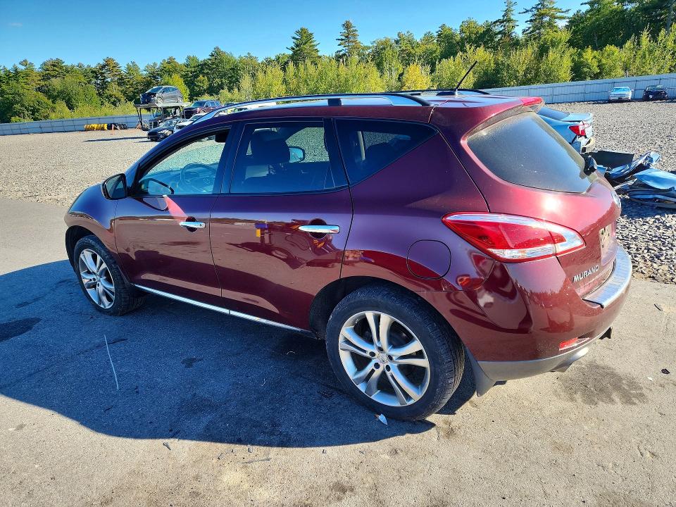 Photo 2 from auction – 2012 NISSAN MURANO with VIN JN8AZ1MW8CW219924
