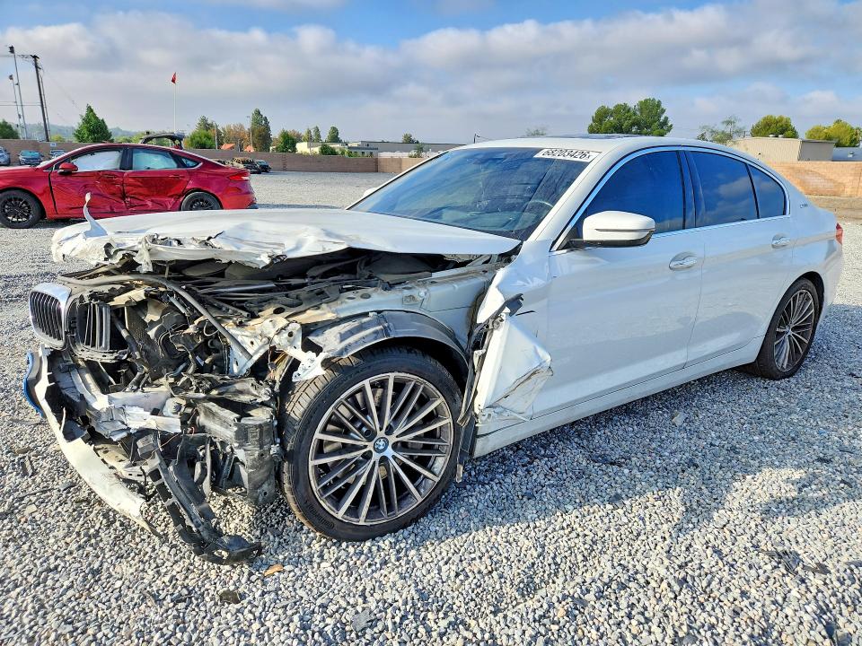 BMW 530E 2018 with VIN WBAJA9C54JB250423 - Photo from auction