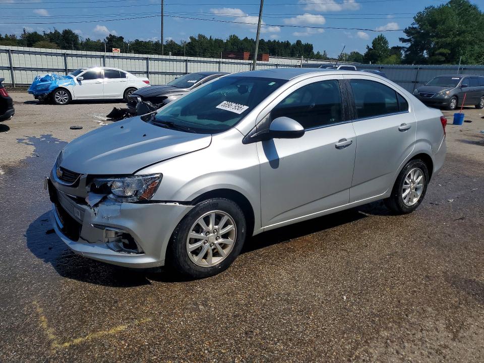 CHEVROLET SONIC 2019 with VIN 1G1JD5SB7K4107930 - Photo from auction