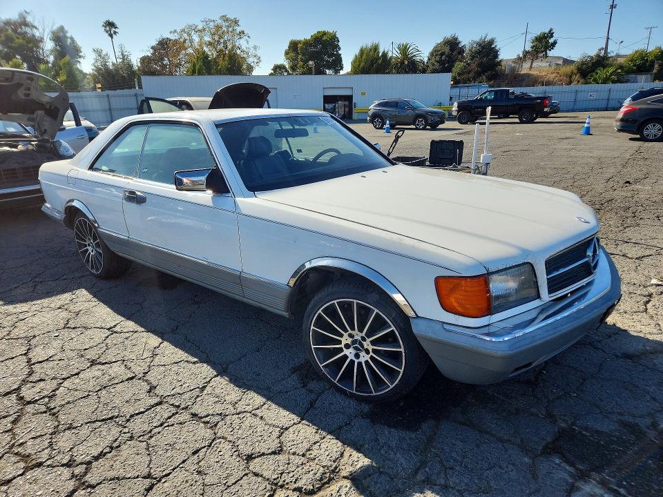 Photo 4 from auction – 1985 MERCEDES-BENZ 500 with VIN WDB1260441A134992