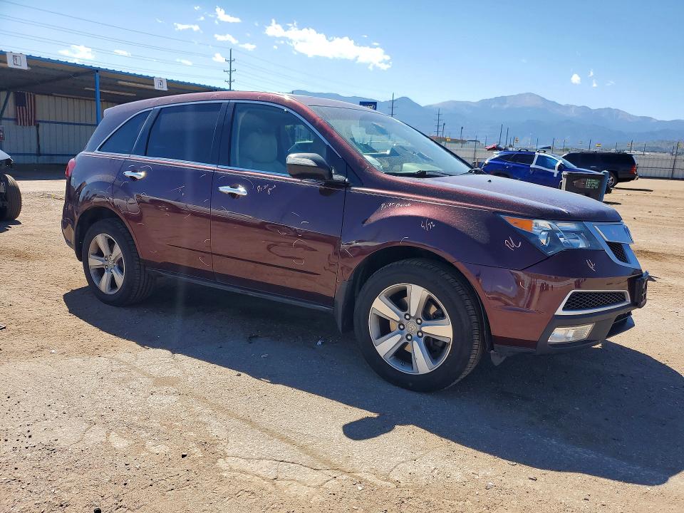 Photo 4 from auction – 2012 ACURA MDX with VIN 2HNYD2H32CH518266