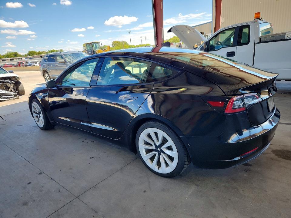 Photo 2 from auction – 2022 TESLA MODEL 3 with VIN 5YJ3E1EA7NF291210