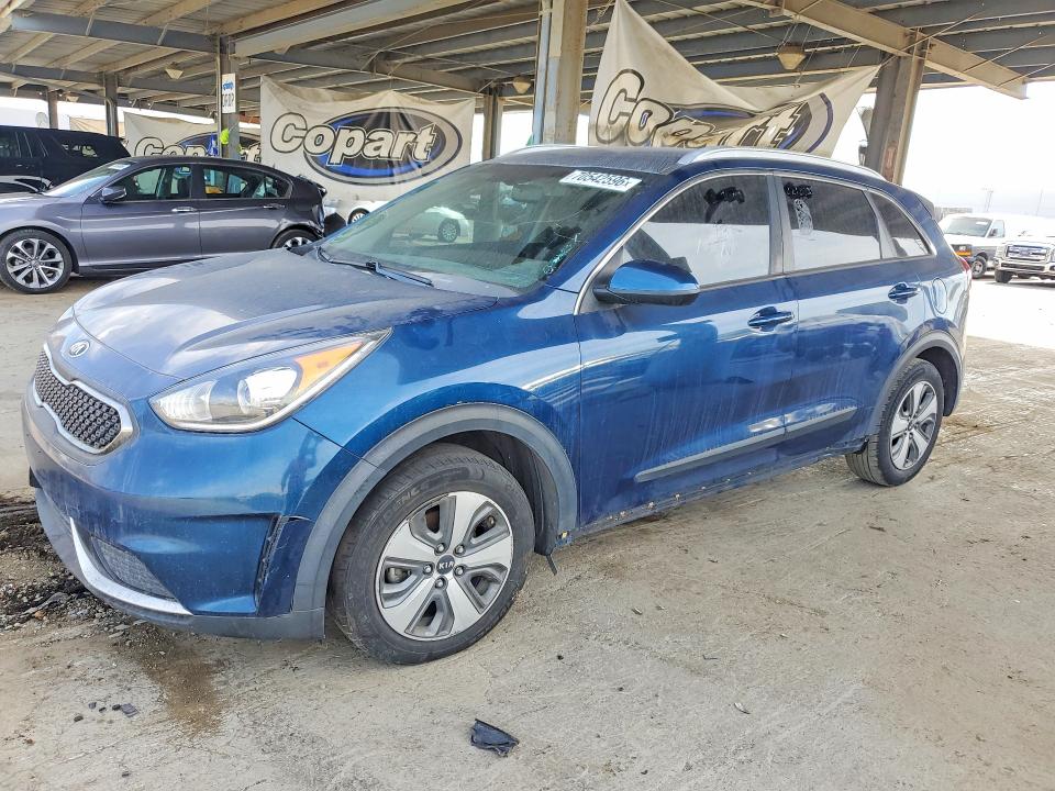 KIA NIRO 2019 مع رقم تعريف المركبة KNDCB3LC0K5334579 - صورة من المزاد