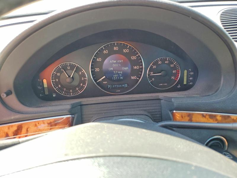 Photo 9 from auction – 2003 MERCEDES-BENZ E with VIN WDBUF65J53A333554