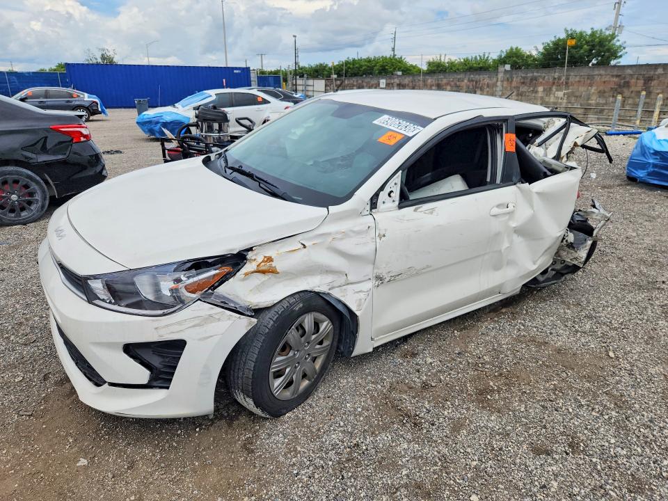 KIA RIO 2022 with VIN 3KPA24AD9NE510546 - Photo from auction