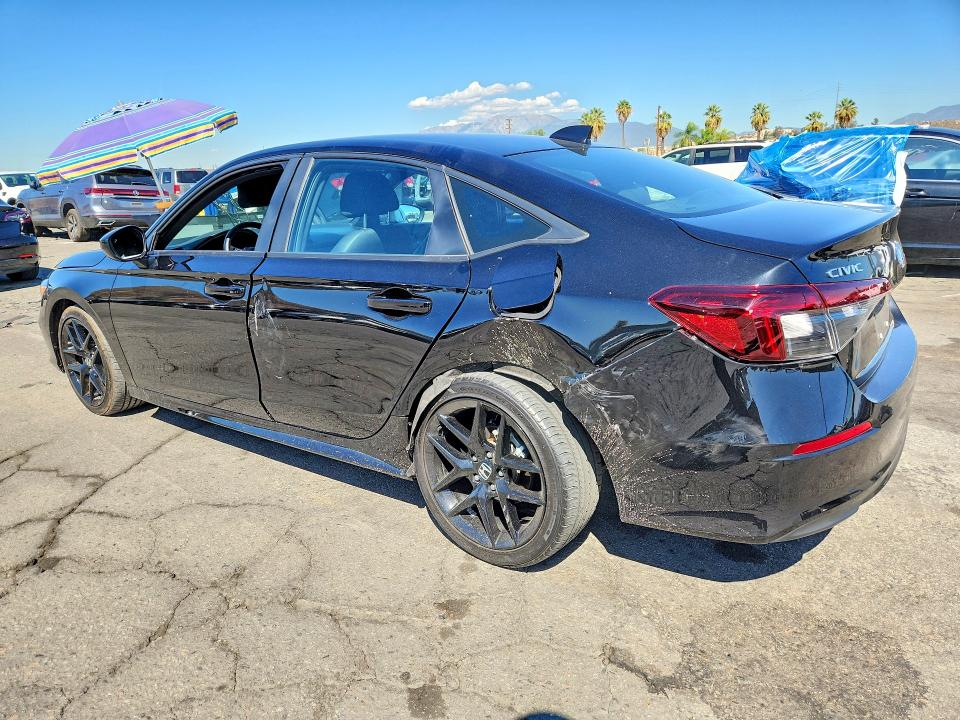 Photo 2 from auction – 2025 HONDA CIVIC with VIN 2HGFE2F58SH560262