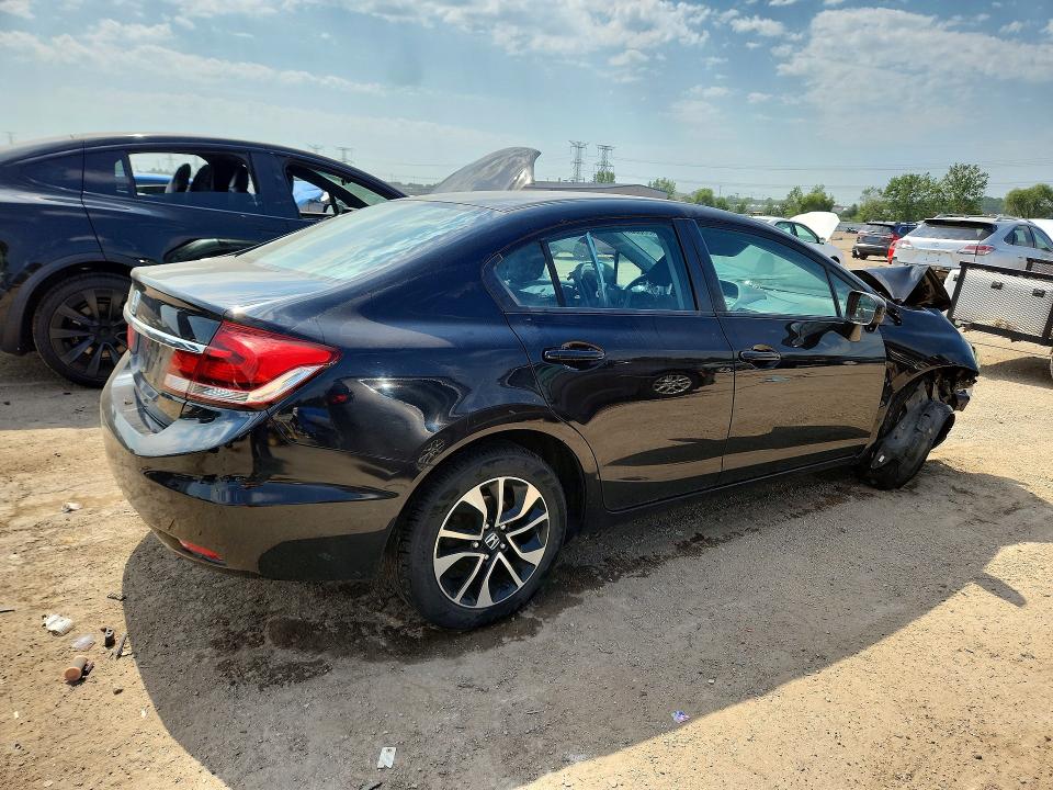 Photo 3 from auction – 2014 HONDA CIVIC with VIN 19XFB2F8XEE060377