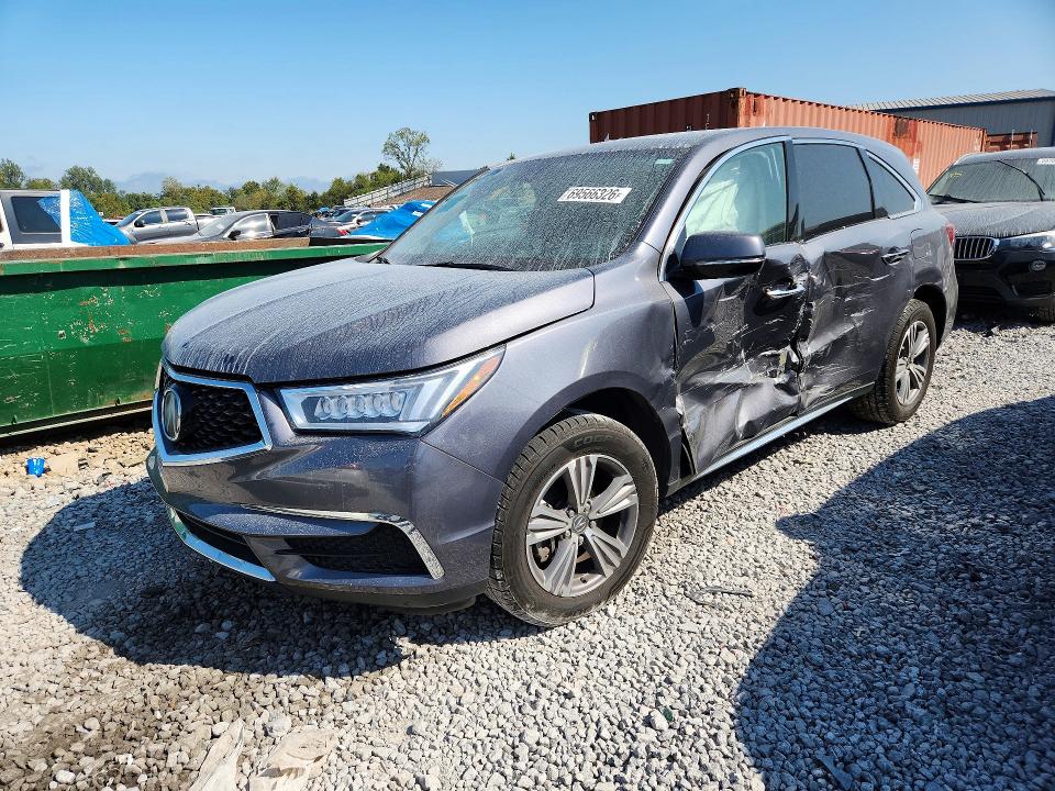 ACURA MDX 2019 с VIN 5J8YD3H35KL013112 - Снимка от търг