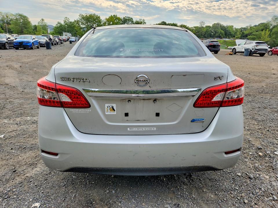 Photo 6 from auction – 2014 NISSAN SENTRA with VIN 3N1AB7AP5EY318540