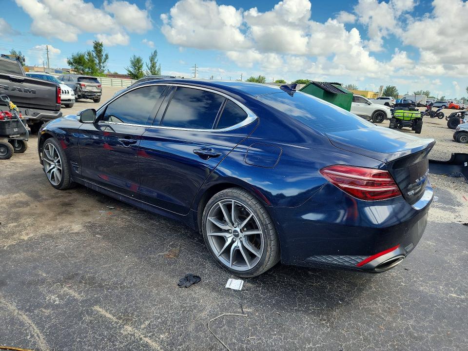 Photo 2 from auction – 2023 GENESIS G70 with VIN KMTG54TE6PU114099