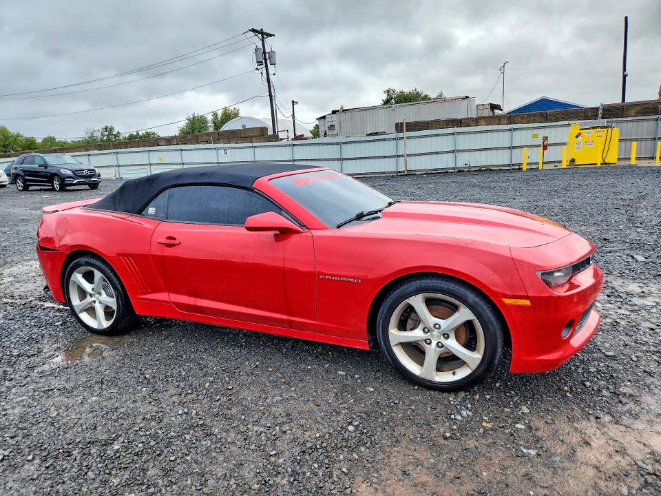 Photo 4 from auction – 2015 CHEVROLET CAMARO with VIN 2G1FD3D31F9289160