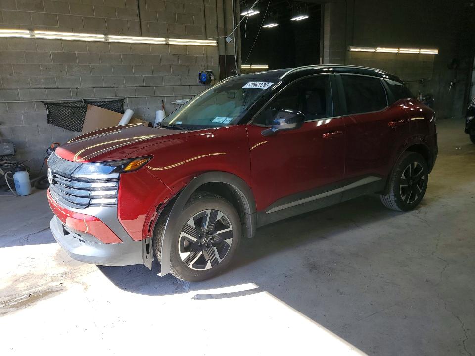 NISSAN KICKS 2025 with VIN 3N8AP6CB6SL438726 - Photo from auction
