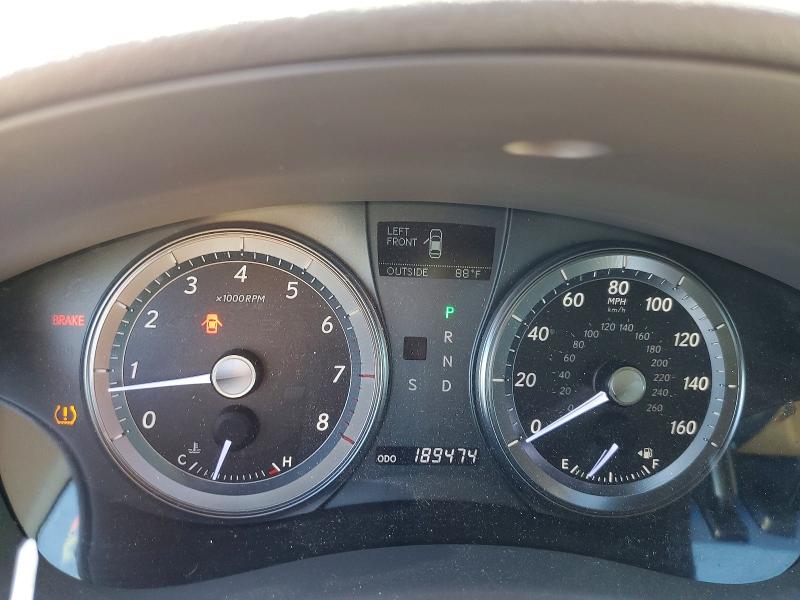 Photo 9 from auction – 2010 LEXUS ES with VIN JTHBK1EGXA2387837