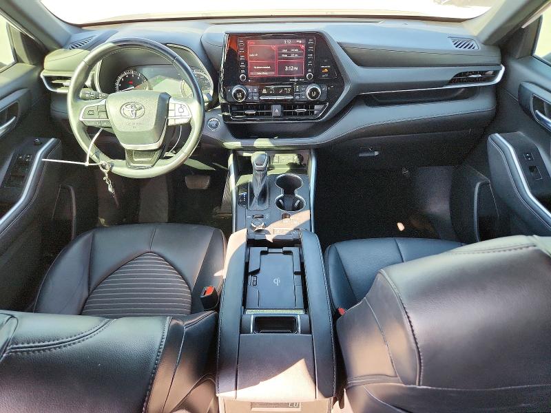Photo 8 from auction – 2022 TOYOTA HIGHLANDER with VIN 5TDLZRBH0NS243340