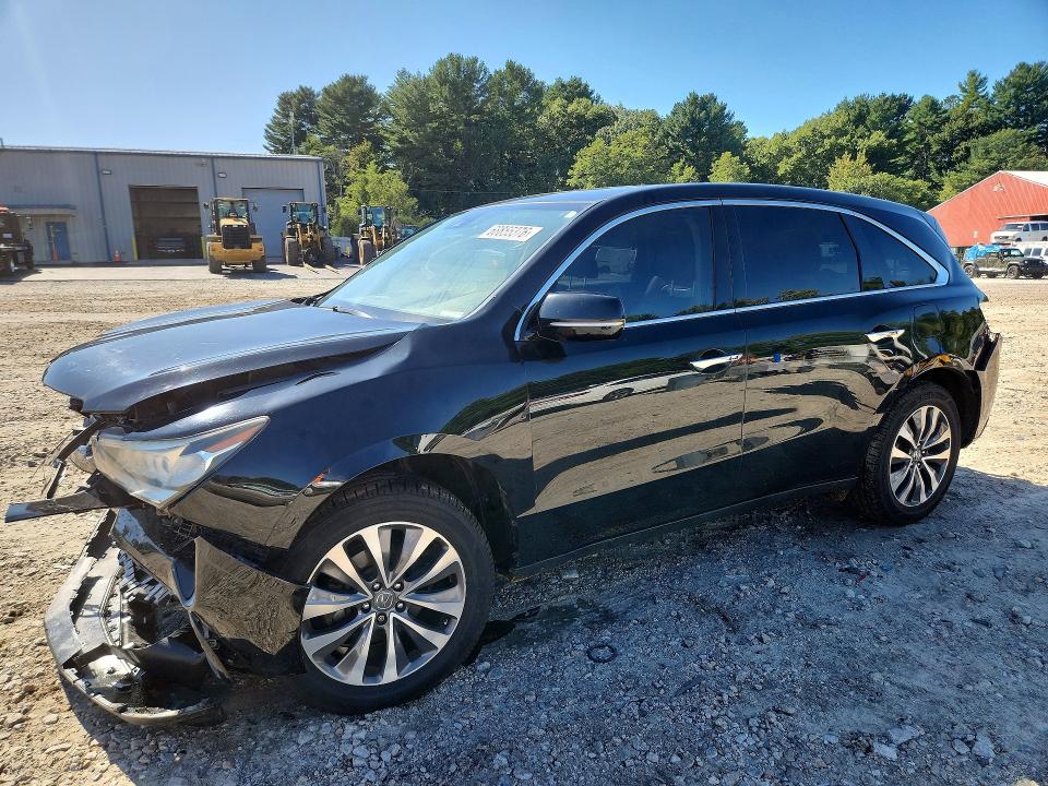 Photo 1 from auction – 2016 ACURA MDX with VIN 5FRYD4H47GB060793