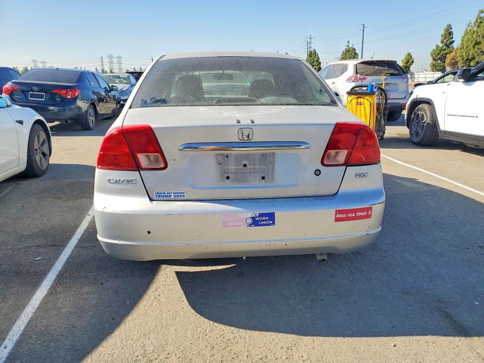 Photo 6 from auction – 2002 HONDA CIVIC with VIN 2HGES26732H604478