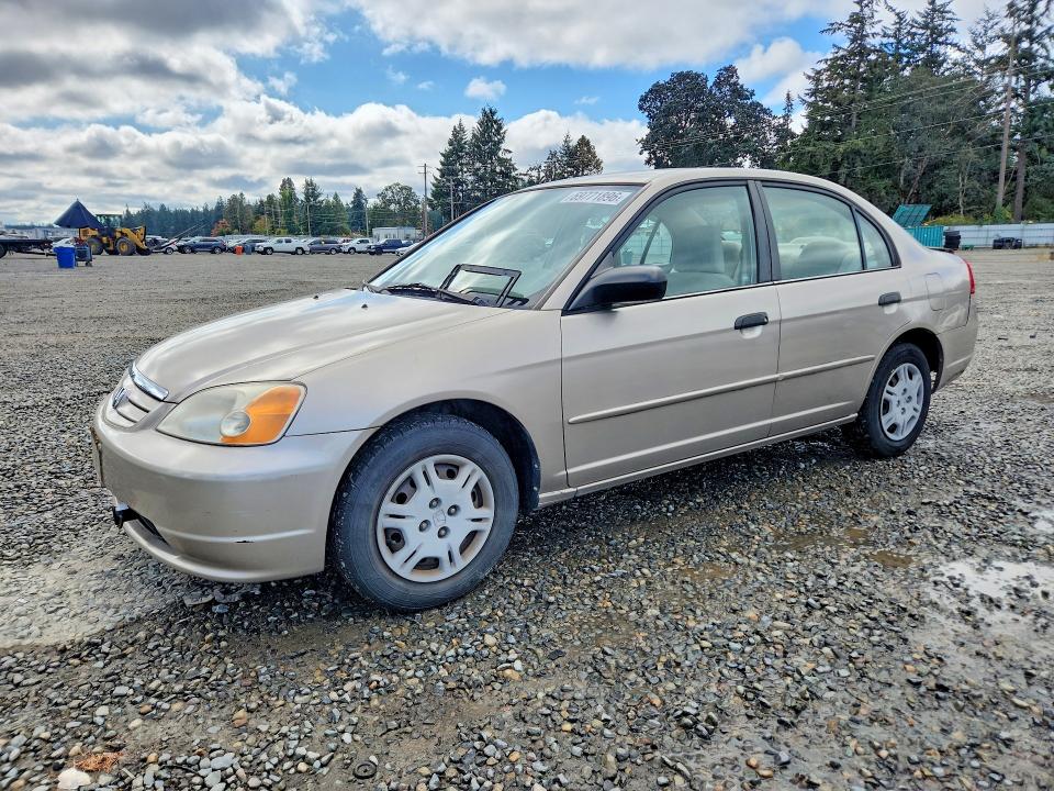 Photo 1 from auction – 2001 HONDA CIVIC with VIN JHMES16571S010490