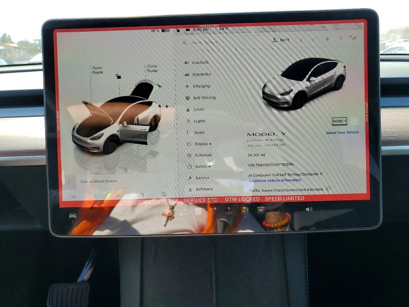صورة رقم 9 من المزاد - 2024 TESLA MODEL Y مع VIN 7SAYGDEE2RF161588