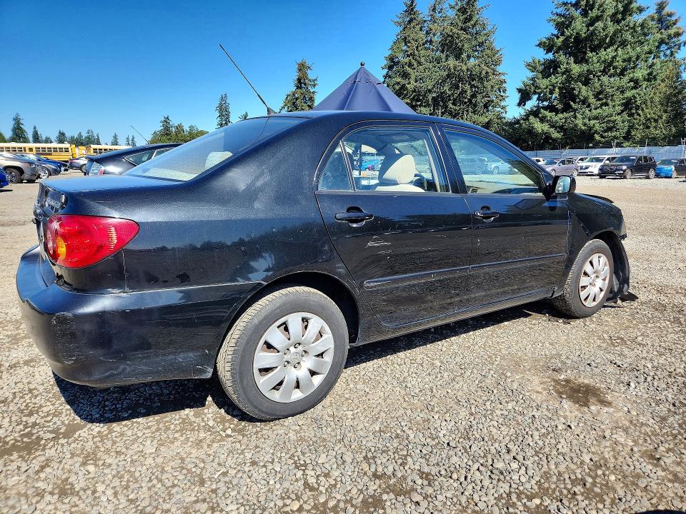 Photo 3 from auction – 2003 TOYOTA COROLLA with VIN JTDBR38E432002780