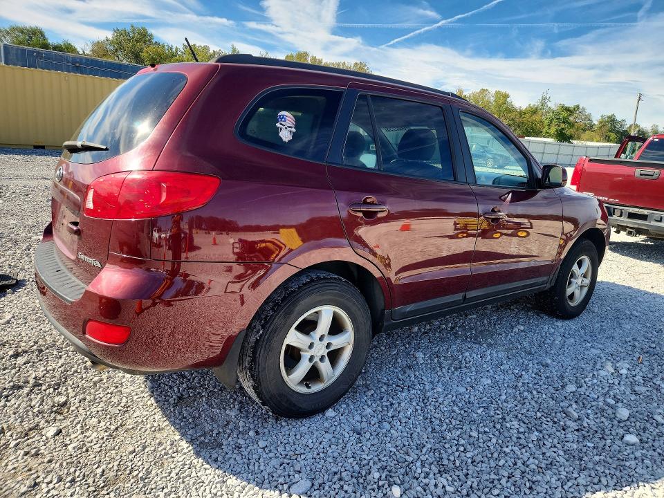 Photo 3 from auction – 2008 HYUNDAI SANTA FE with VIN 5NMSG13D38H154710