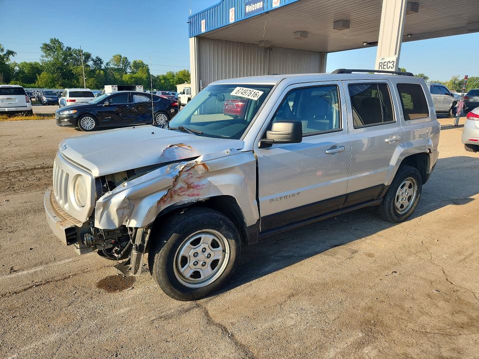 JEEP PATRIOT 2014 with VIN 1C4NJRBB3ED533790 - Photo from auction