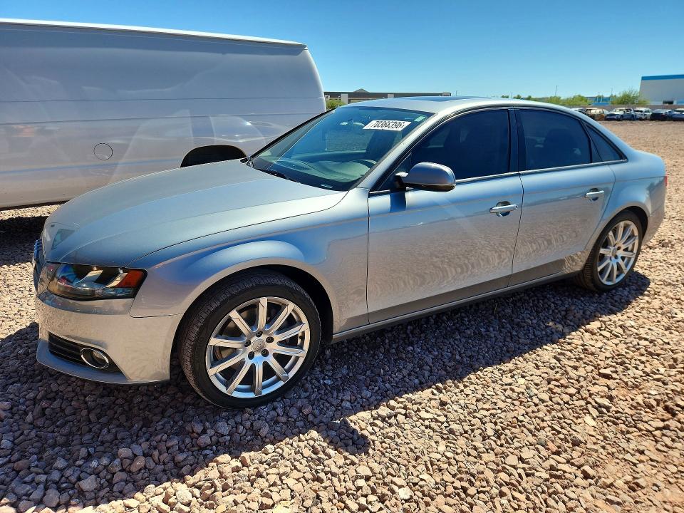 AUDI A4 2011 with VIN WAUDFAFL9BA064748 - Photo from auction