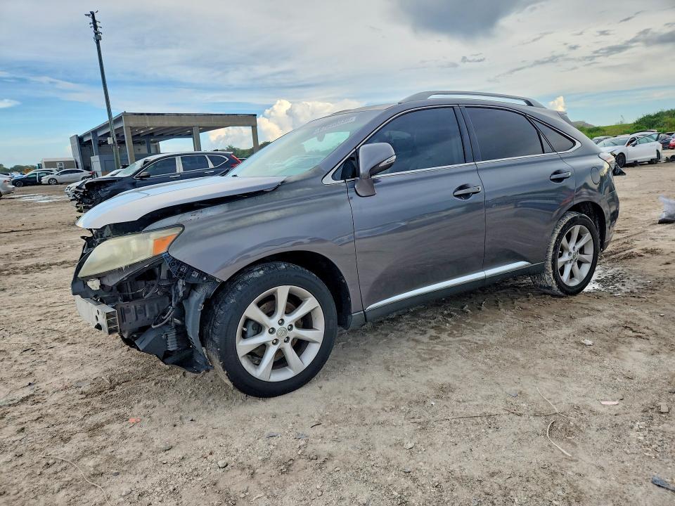 LEXUS RX 2012 with VIN 2T2ZK1BA9CC072706 - Photo from auction