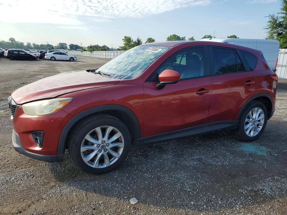 MAZDA CX-5 2013 with VIN JM3KE4DEXD0126080 - Photo from auction