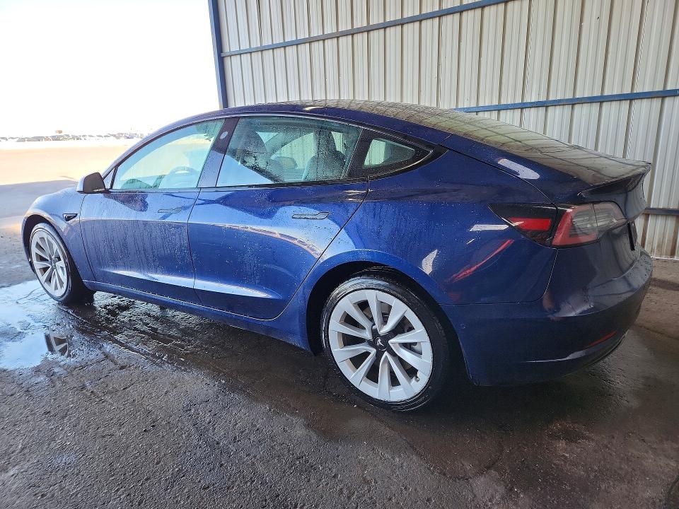 Снимка 2 от търг – 2022 TESLA MODEL 3 с VIN 5YJ3E1EA6NF370139