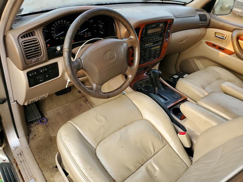 Photo 8 from auction – 1999 LEXUS LX with VIN JT6HT00W2X0025661
