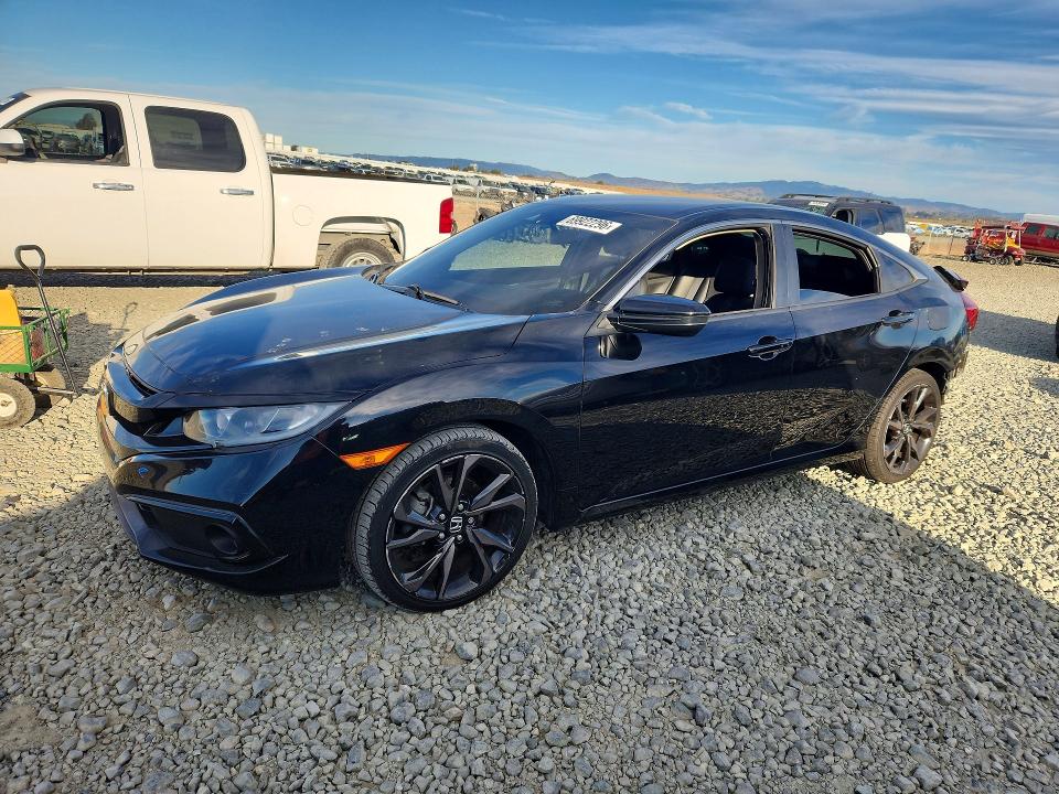 HONDA CIVIC 2020 с VIN 19XFC2F82LE214526 - Снимка от търг