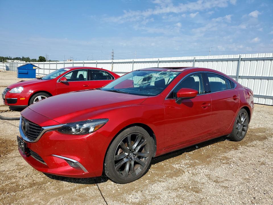 MAZDA 6 2016 с VIN JM1GJ1W52G1485606 - Снимка от търг