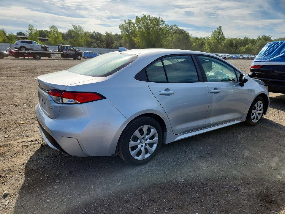 Снимка 3 от търг – 2020 TOYOTA COROLLA с VIN 5YFEPRAE0LP121122